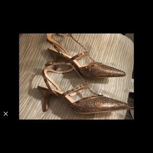 INC International Concepts Shoes - Inc. size 8.5 gold heels INC International Concepts Shoes - Inc. size 8.5 gold heels
